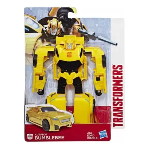 HASBRO - Robots Transformers - Personajes Authentics Bravo Optimus Prime, Deception Megatron, Barricade entre otros - Elije el tuyo - Figuras de acción - Producto adecuado para regalar - Recomendado para mayores de 6 años - 1