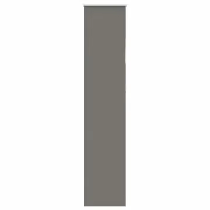 vidaXL Estor Enrollable Opaco gris 50x210 cm Tela Ancho 45,7 cm - 1