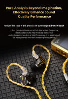 QKZ T1 KZ Auriculares Con Cable Platinado En 8 Hilo 0.75MM 2Pin Cable De Actualización HiFi Cable De Earphone 3.5MM DJ - details 7