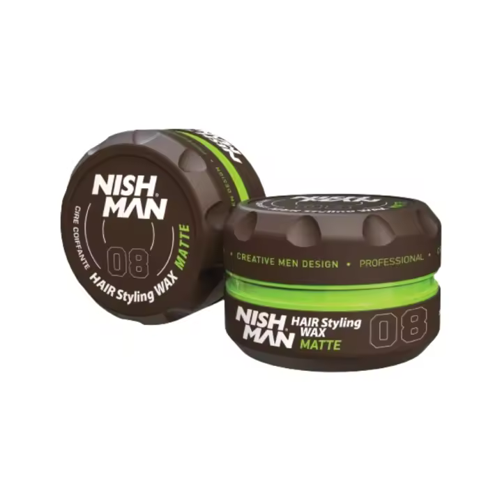 NISHMAN - CERA 08 para Cabello ACABADO MATE 150ML - 1