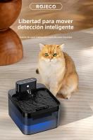 Fuente De Agua Automática Para Gatos Sin Cable Con Sensor Infrarrojo 2600mAh Dispensador De Agua Inteligente Para Perros Y Gatos - details 0