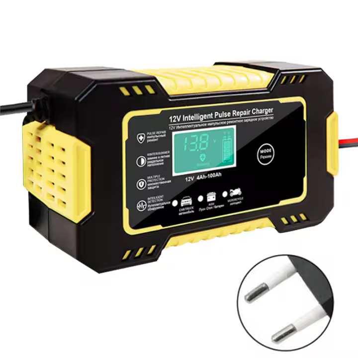 Cargador Rápido Inteligente De Batería De Coche 12V 6A Para Agua Y Gel Pulso Reparación De Celdas De Plomo-Acidez EAFC - 1