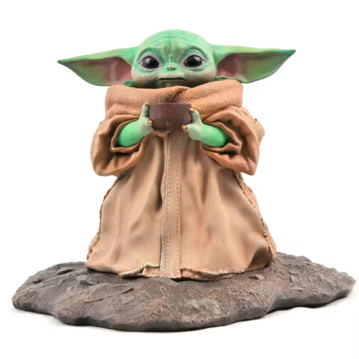 Estatua Premier Collection The Child Soup The Mandalorian Star Wars 17cmFigura  Coleccionable - Idea de Regalo- Mercancia Oficial - Juguetes para Niños y Adultos - Movies Fans - Muñeco para Coleccionistas y Exposición - 1