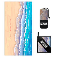 Toalla de playa anti-ultravioleta, producto de moda, para viajes, yoga, deportes, toalla de secado rápido, toalla de baño con protección solar para la playa. - details 13
