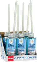 La Casa de los Aromas - Ambientador Mikado Aroma Algodón - Set Difusor Líquido para Reposición con Varillas - Fragancia Duradera - Ideal para el Hogar, Baño, Casa - 6 x 100 ml - details 0