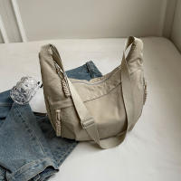 Bolso De La Mujer Estiloso De Forma Dumpling Con Múltiples Bolsillos Y Correa Ajustable Gran Capacidad Bolso De Hombro De Moda Para Viajes Al Aire Libre - details 11