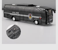 Juguete De Coche De Policia Para Niños Con Luz Y Música Vehículo De Simulación Inercia Autobús Escolar Regalo De Año Nuevo Para Niños Boys - details 0
