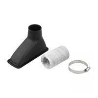 Kit De Tubo De Admisión De Aire Para Coche Patrón De Fibra De Carbono Universal Modificado Entrada De Aire Salida De Aire - details 8