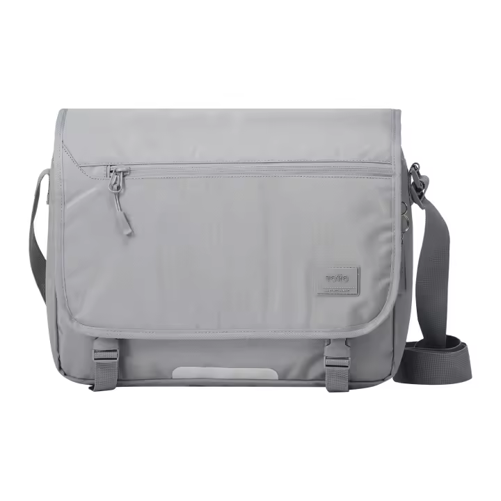 Totto Bandolera Caspio -Dimensiones:39.5 x 30 x 10.5 cm-Material:Poliester Reciclado - 1