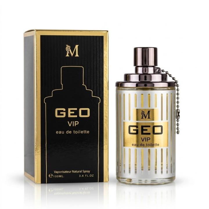 Geo VIP Montage Brands. Perfume para hombre Eau de Toilette de la familia cítrica amaderada con notas de limón… — oferta en Miravia