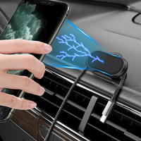 TEMCO Soporte Magnético con Rotación 360°, Enganche de los moviles para Automoviles con Iman, sujecion de telefono con Adhesivo para Salpicadero de coche, Aluminio pegado en salpicadero para sujetar movil Huawei, Samsung, Xiaomi, Iphone, Oppo - details 2