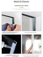 Sella De Ducha De Silicona Para Puerta De Baño Material De Goma Plástica Compatible Con Ventanas Y Cristales Accesorios De Fijación H6/h8/h10/h12mm - details 6