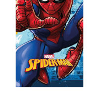 Spiderman - Toalla Playa Microfibra 70 x 140 cm Oficial Disney Marvel Rojo, Azul, Telarañas (Modelo 3: JE11528CO) - details 2
