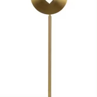 Lámpara de Pie MF195, Metal, Blanco, 40x40x151 cm - 1
