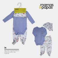 Ropa infantil de otoño para mamá y bebé, camiseta de manga larga con estampado de dibujos animados para el hogar, caja de regalo de cinco piezas de colores combinados - details 11