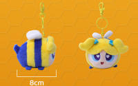 Muñeco De Peluche Adorable Powerpuff Girls Bee Cuerpo Largo De 8cm Con Llavero Para Fans De Powerpuff Girls Material De Algodón Relleno De Poliéster - details 6