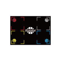 VIKAMA Alfombra De Baloncesto Resistente a La Suciedad Y Antideslizante 1PC Para Entrenamiento De Dribble Con Diseño De Tierra De Diatomeas Decoración Para Sala De Estar Y Dormitorio - details 4