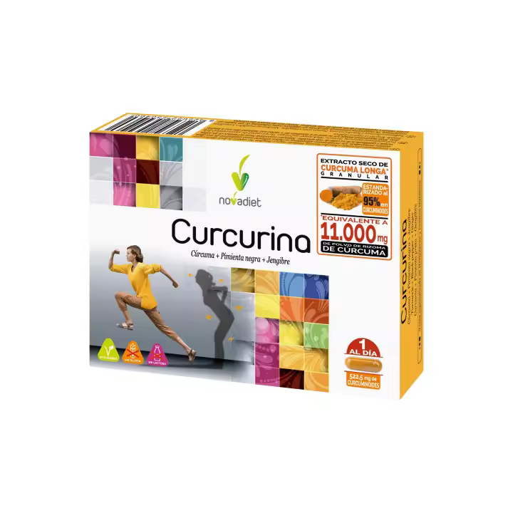 Novadiet CURCURINA 30 cápsulas vegetales - 1