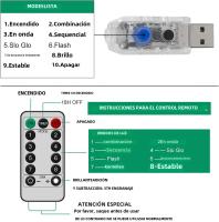 Lámpara De Ramas De Árbol DIY Con 72/96 LED Iluminación Solar O USB Para Decoración De Hogar Vines De Sombra Luz De Navidad Bendecible - details 3