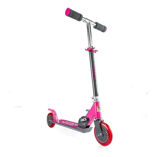 Molto Patinete Aluminio Rosa 2 Ruedas Ajustable Plegable - Velocidad Ajustable - 1