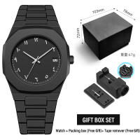 Reloj De Cuarzo Para Hombre SHUAIKE 1142-9 Estilo Popular Calendario Completo Resistente Al Agua Deportivo Y Atrayente Con Marcadores Arábigos - details 4