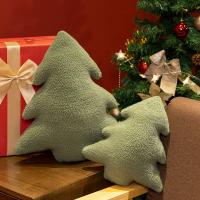 Cojín De Navidad Arbolillo Suave Y Grueso Decoración De Sofá Para Fiesta Navideña Regalo Decoración De Casa Con Peluche De Árbol De Navidad - details 0