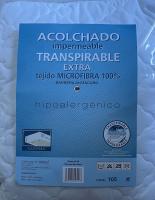 Protector de colchón/Cubre colchón Acolchado, Impermeable, Ajustable y antiácaros.100% Microfibra Para cama 90cm 105cm 135cm 150cm - details 3