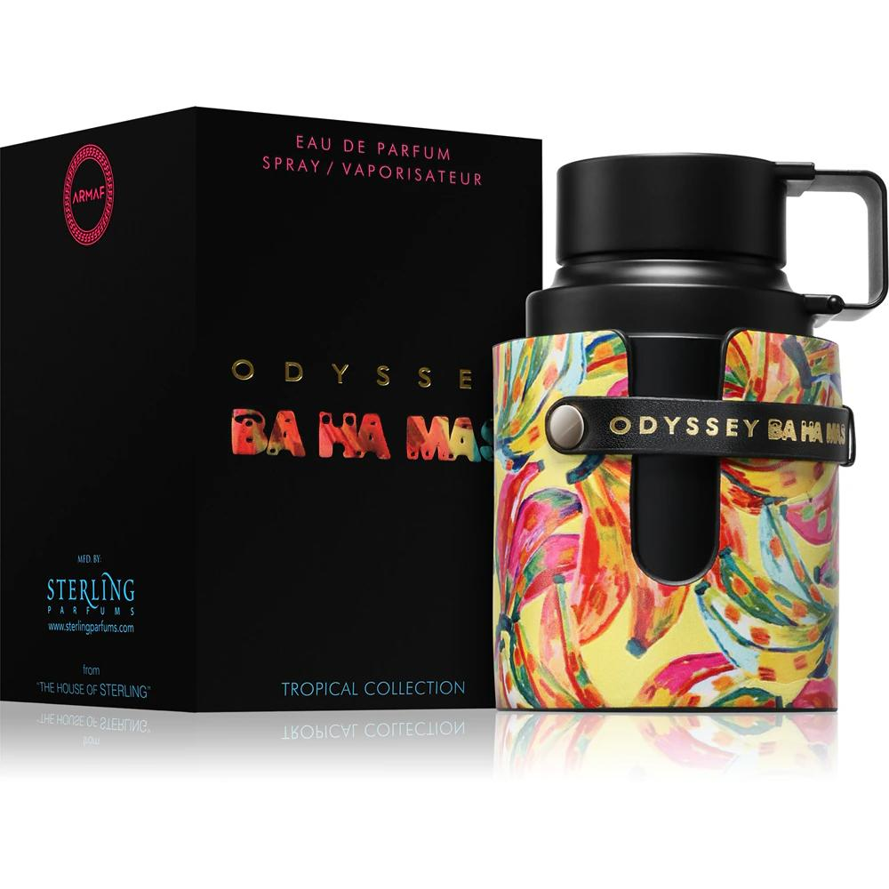 Armaf Odyssey Bahamas Eau de Parfum 100ml. Perfume Unisex Acuático y Aromático, Frescura Tropical con Larga Duración