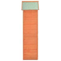 vidaXL Caseta de almacenamiento de jardín de madera 71x60x213 cm - details 3