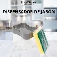 DISPENSADOR de Jabón con estropajo Esponja -  LABONCLER - details 0
