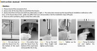 Grifo De Baño Cromado Torneiras Grifo De Lavabo Individual Con Agujero Mezclador De Agua Caliente Y Fría Esterlina 855938 - details 18