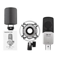 TAKSTAR SM-18 EL Micrófono Profesional De Grabación Cardioid Condenser XLR Con Soporte Antivibración Ajustable Para Voz Y Estudio - details 3