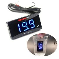 Voltímetro KOSO Para Motocicleta Universal LCD Digital Impermeable Para Yamaha NVX XMAX300 NMAX Honda Medidor De Voltaje Para Moto - details 2