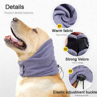 Collar Soothing Para Perros Anti-estrés Y Anti-temor Auriculares Emocionales De Manta Para Calmar a Los Perros En Tiempos De Ruido Y Trabas - details 2