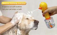 Máquina De Espuma Para Baño De Mascotas Amarilla Con Pato Automática Cargable Por USB Accesorios Para Mascotas Material Plástico - details 2