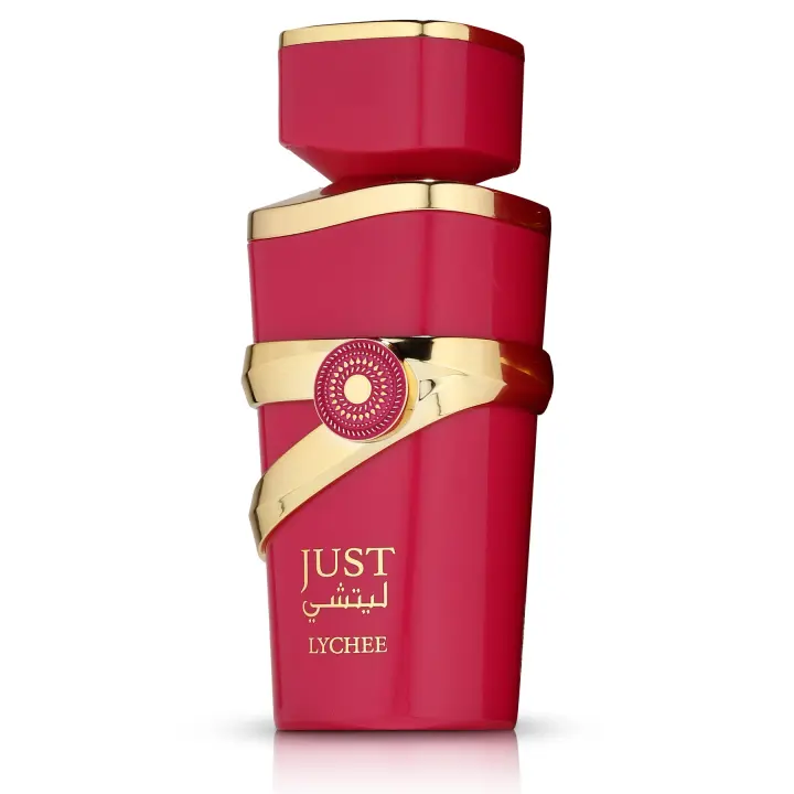 Collection Perfumes de Fragrance World Just For You Azraq Anabi Aswad Wardi Lychee Eau de Parfum para Hombre y Mujer 100 ML - 1