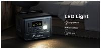FOSSiBOT F800 Estacion de Energia Portatil y Generador Solar Portatil, 512Wh LiFePO4 Batería, Salida de 800W CA (1600W pico), Recargable al 100% en 1,2 Horas, Adecuado para Caravaning y Viajes - Verde - details 16