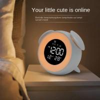 Reloj De Alarma Con Luz LED Y Modo Atardecer Luz De Despierto Infantil Luz Ambiente Para La Habitación Control De Brillo - details 0