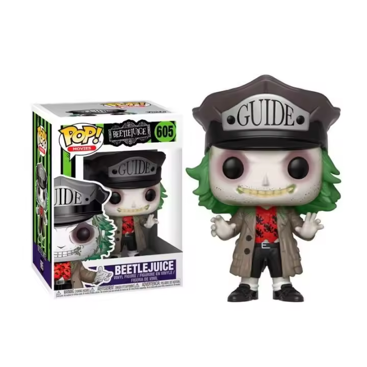 Funko-POP! Vinyl Beetlejuice - 605 Beetlejuice w/Guide Hat - 1