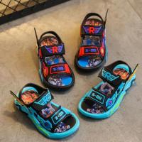Zapatillas De Tobillo Abierto Para Niños Con Diseño Anime Respirables Y Resistentes Al Desgaste Para Todas Las Estaciones Perfectas Para Uso Casual - details 0
