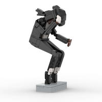 Bloques De Construcción MOC Superstar Music Singers Dancers MJ Moonwalk Modelo De Michael Jackson Para Niños Y Adultos Regalo De Navidad - details 3