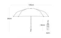 Paraguas a prueba de viento de 72 huesos, plegable, automático, reforzado, gran tamaño, protección solar Uv, antitormenta, alta calidad, paraguas de viaje - details 15