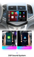 Junsun Android 13 Radio Para Chevrolet Aveo 2 Sonic T300 2011 2012 2013 2014 2015 DSP Navegación GPS Reproductor Multimedia 2 DIN Inalámbrico CarPlay Android Auto Radio - details 7