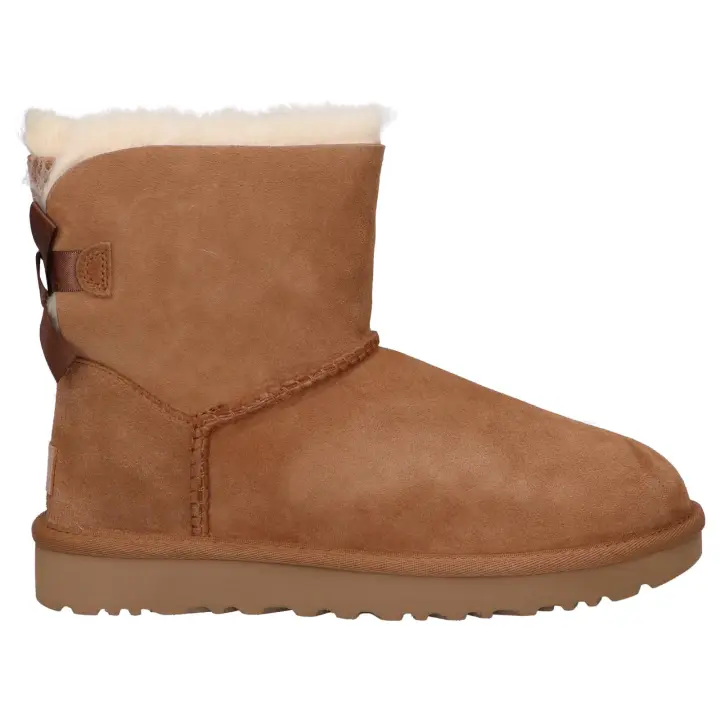 Botines de Mujer UGG 1016501 MINI BAILEY BOW II 6 CHESTNUT - 1