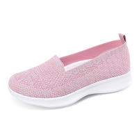 Zapatos Planos Cómodos Para Mujer Verano Transpirables De Malla Para Caminar Al Aire Libre Zapatos Casuales Slip-On Ligeros - details 12