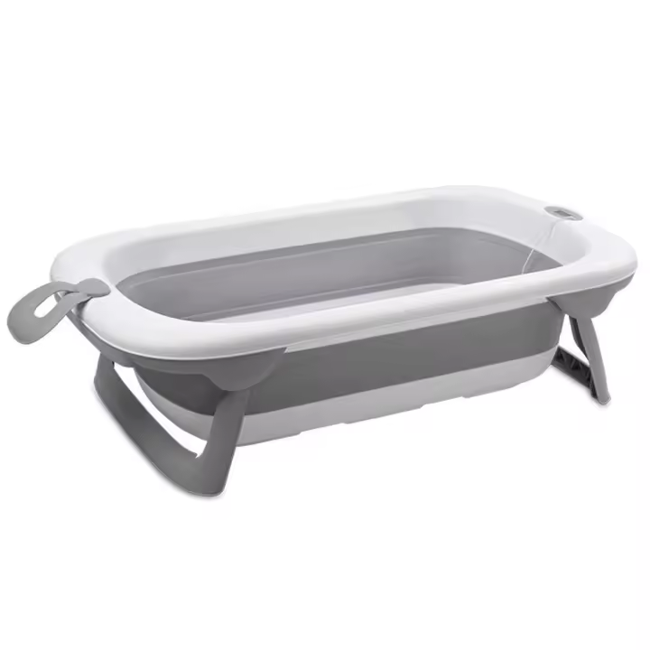 LORELLI Bañera Plegable 83 cm con Termómetro y Tapón DINO de Lorelli - 1