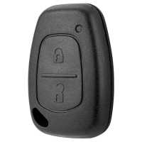 Ociodual Carcasa Llave de Mando 2 Botones Compatible con Renault Trafic Master Nissan Interstar Primastar Kangoo Opel Vivaro, Funda Rígida Shell Case Cover - details 2