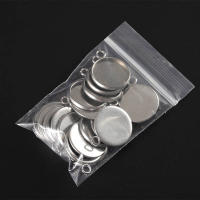 20pcs Base De Cabochón De Acero Inoxidable 14/20/25mm Para Colgantes DIY Encaje Charms Pendiente Blanco Metal Herramienta De Joyería - details 6