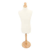 Elegante Torso De Hombre Maniquí Con Soporte Fácil De Montar Para Diseño Material De Madera Sin Químicos Peligrosos - details 7