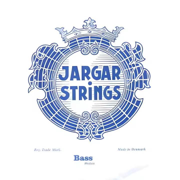 CUERDA CONTRABAJO-Jargar (Azul) (Cromo) 4ª Medium Bass 4/4 E (Mi) - 1